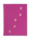 Graphic Image Pebbled Leather Pet Photo Album In Pink