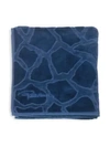 Roberto Cavalli Hand Towel In Blue