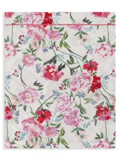 Anne De Solene Felicie Peony Flat Sheet In Multicolor