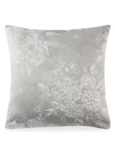 Anne De Solene Muse Botanical Euro Sham In Grey