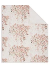 Anne De Solene Glycine Floral Duvet Cover In Corail