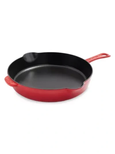 Staub Cast Iron 11" Traditional Skillet In Cherry
