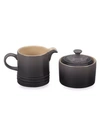 Le Creuset 2-piece Cream & Sugar Set In Oyster