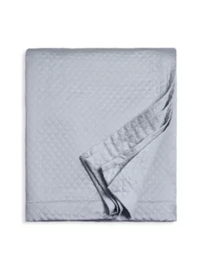 Sferra Bari Quilted Duvet Cover In Tin