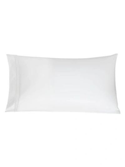 Frette Triplo Popeline 250 Thread Count Pillowcase In White Milk