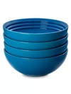 Le Creuset Set Of Four Soup Bowls