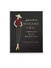 Graphic Image Leather-bound Madame Chic Book In Black