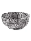 Ralph Lauren Burleigh Faded Peony Octagonal Bowl In Black