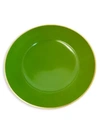 Anna Weatherly Porcelain Charger In Green