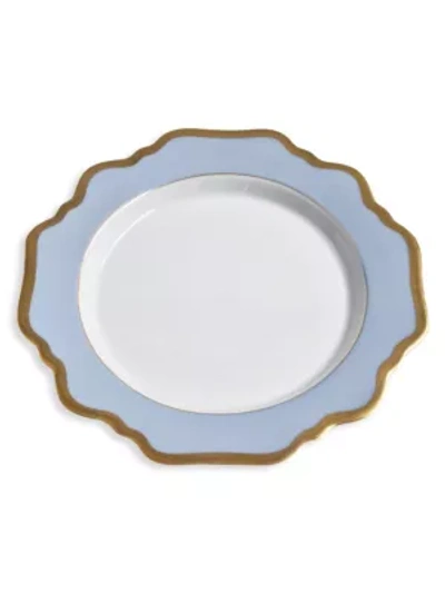 Anna Weatherly Anna's Palette Salad Plate In Sky Blue