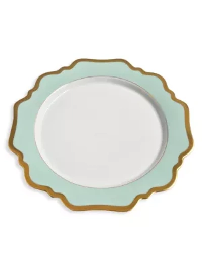Anna Weatherly Anna's Palette Dinner Plate In Aqua Green