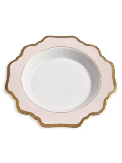 Anna Weatherly Anna's Palette Soup/pasta Bowl In Dusty Rose