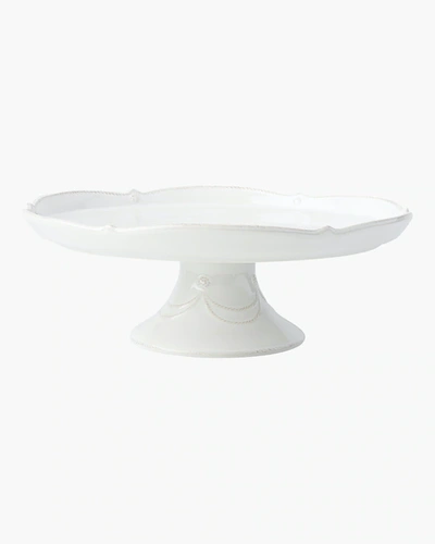 Juliska Berry & Thread 14" Cake Stand - Whitewash