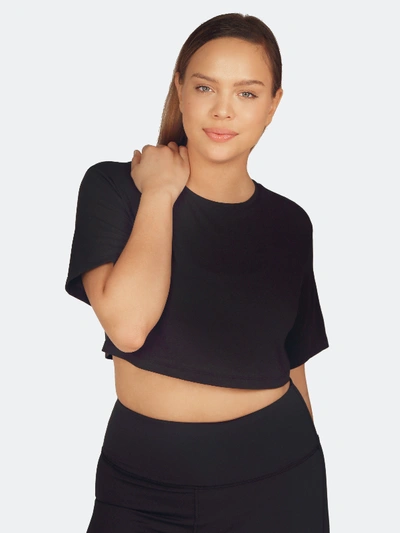 Alana Athletica - Verified Partner Alana Athletica The Crop Tee In Black