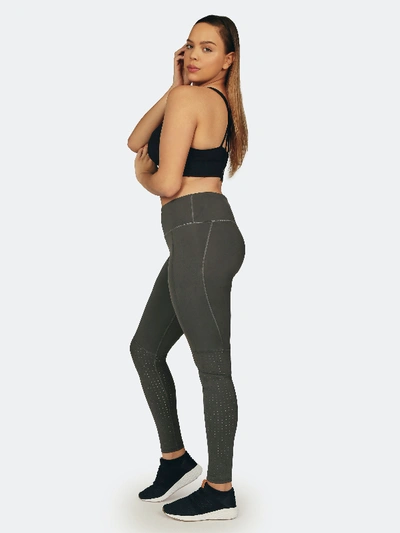 Alana Athletica - Verified Partner The Dash Side Pocket Legging - Xs - Also In: Xl, L, S, M In Grey