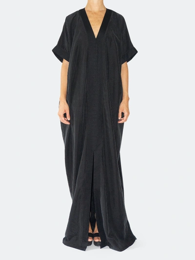 Port Zienna - Verified Partner Port Zienna Kimono Dress In Black