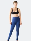 Alana Athletica - Verified Partner Alana Athletica The Kickstarter Extra Hi-rise Legging In Blue