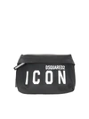 DSQUARED2 ICON BELT BAG IN BLACK