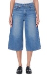 TRAVE TALITHA HIGH WAIST DENIM CULOTTES,073-018-084