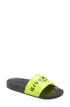 GIVENCHY LOGO SLIDE SANDAL,BE3004E0W2