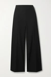 THE ROW ANDER CROPPED WOOL WIDE-LEG trousers
