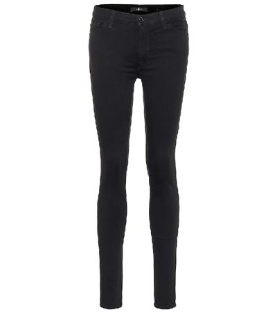 7 FOR ALL MANKIND SLIM ILLUSION HIGH-RISE SKINNY JEANS,P00517559