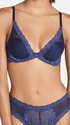 NATORI FEATHERS PLUNGE CONTOUR BRA,NATOR30003