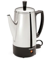 PRESTO 2 TO 6-CUP STAINLESS STEEL PERCOLATOR