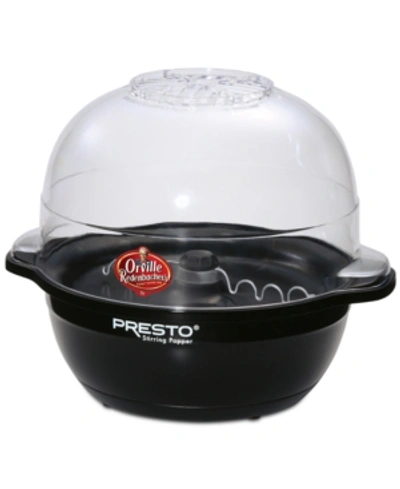 Presto 05204 Orville Redenbacher Stirring Popper In Black