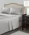Madison Park 600 Thread Count Pima Cotton Sateen 4-pc. Sheet Set, King In Light Grey