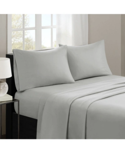 Madison Park 3m Microcell Twin Xl 3-pc Sheet Set Bedding In Grey