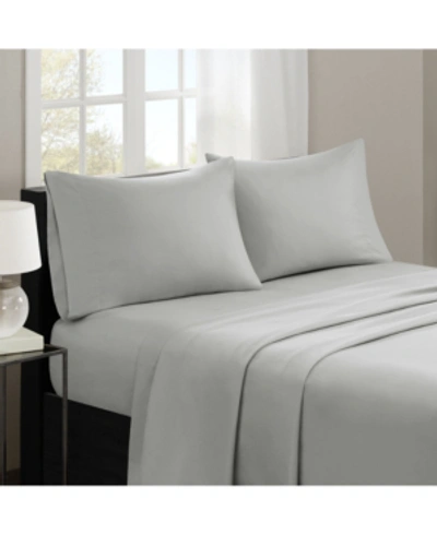 MADISON PARK 3M-MICROCELL SOLID 3-PC. SHEET SET, TWIN XL