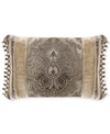 J Queen New York Bradshaw Boudoir Decorative Pillow, 21" X 15" In Natural