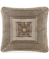 J Queen New York Bradshaw Decorative Pillow, 18" X 18" In Natural