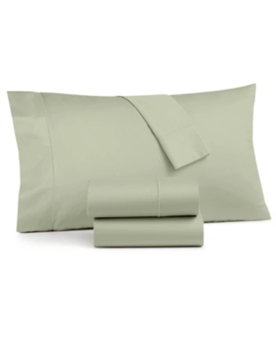 Charter Club Sleep Luxe 800 Thread Count 100% Cotton 4-pc. Sheet Set, California King, Exclusively At Macy's In Aloe
