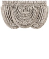 J Queen New York Astoria Waterfall Window Valance, 49" X 33" In Sand