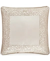 J Queen New York La Scala Decorative Pillow, 18" X 18" In Gold