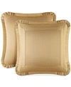 J Queen New York Napoleon Sham, European In Gold