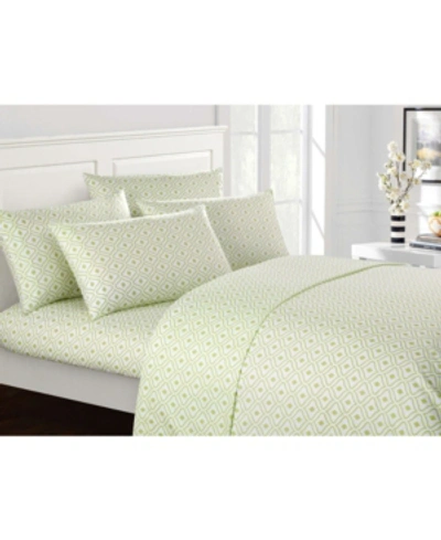 Chic Home Ayala 6-pc Queen Sheet Set Bedding In Green