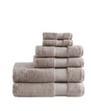 Madison Park Turkish Cotton 6-pc. Bath Towel Set Bedding In Taupe