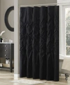 Madison Park Laurel Shower Curtain, 72" X 72" In Black