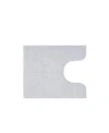Madison Park Marshmallow Contour Bath Rug, 20" X 24" In Grey
