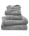 Hotel Collection Ultimate Microcotton 6-pc. Towel Set, Exclusively At Macy's In Smoke
