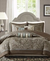 MADISON PARK AUBREY 6-PC. DUVET COVER SET, FULL/QUEEN