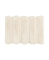 MADISON PARK PEARL TUFTED CHANNEL BATH RUG, 17" X 24"