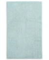 Hotel Collection Finest Elegance Luxury Turkish Cotton Tub Mat, 26" X 34", Exclusively At Macy's In Ice Blue