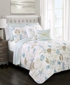 Lush Decor Harbor Life 7-pc Set Quilt Set, Full/queen In Blue