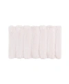 Madison Park Pearl Tufted Channel Bath Rug, 21" X 34" Bedding In Blush