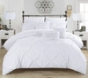 CHIC HOME HANNAH 8 PIECE TWIN BED IN A BAG COMFORTER SET
