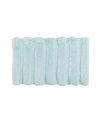 Madison Park Pearl Tufted Channel Bath Rug, 21" X 34" Bedding In Seafoam